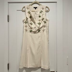 NWT Banana Republic Flower Bead Embellished Dress